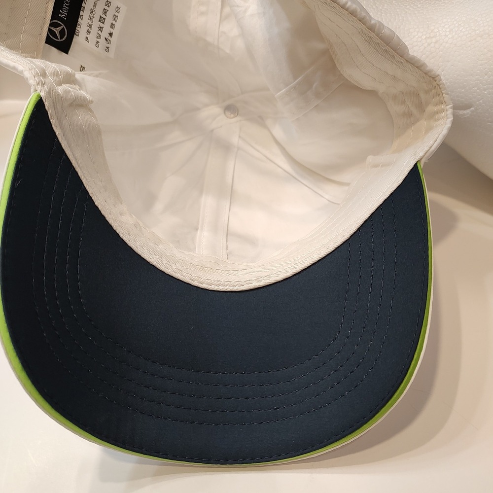 Mercedes-Benz Laureus Sport For Good White Adjustable Baseball Cap Hat Official - Picture 7 of 10